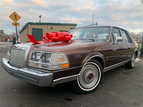 1987 lincoln continental givenchy edition|34k.